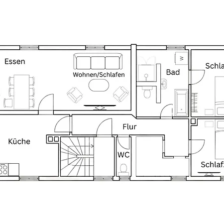 Design-suite Am Bach - 100qm Ruhe, 5 Min Zum Bahnhof & Aktivcard * Bodenmais